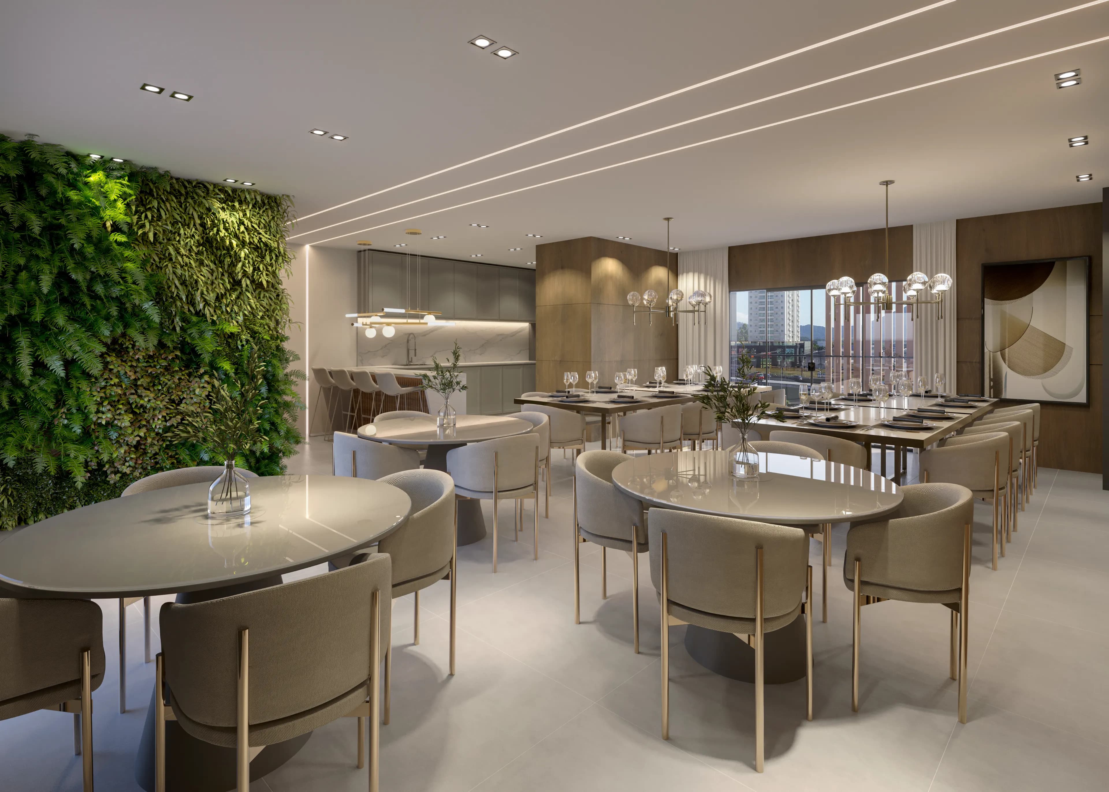 Salão de festas intimistas