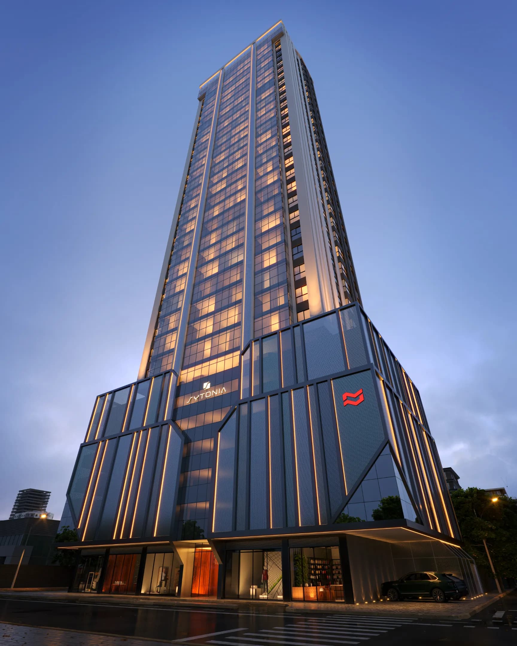 VIVA O DINAMISMO COMO ESTILO DE VIDA!
Com fácil acesso às melhores praias da região, este endereço privilegiado coloca você no epicentro de tudo que a cidade tem a oferecer, como restaurantes e centros comerciais.
O Sytonia harmoniza a energia vibrante da vida urbana com a sofisticação e conveniência. Viver aqui é estar conectado a um estilo de vida dinâmico e pleno, onde tudo está em sintonia e ao seu alcance.